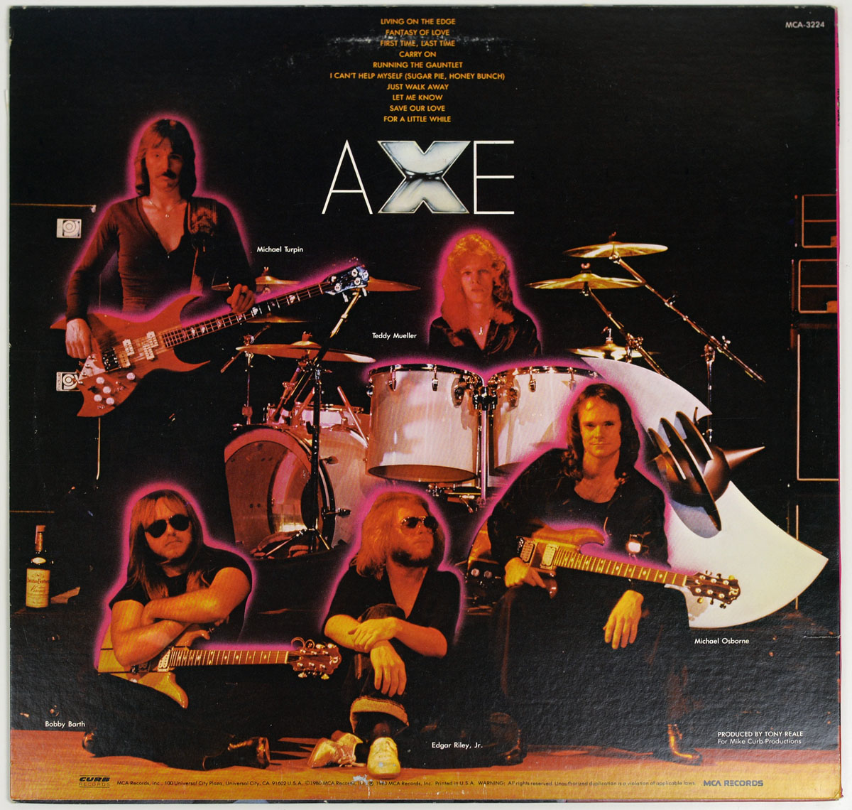 High Resolution Photo #11 AXE - Living on the Edge https://vinyl-records.nl 